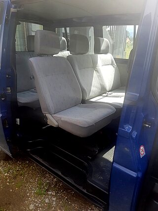 Der neue Bus von innen Der neue Bus von innen